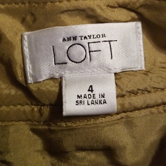 𝅺Ann Taylor Loft Windowpane Skirt - Picture 3 of 8